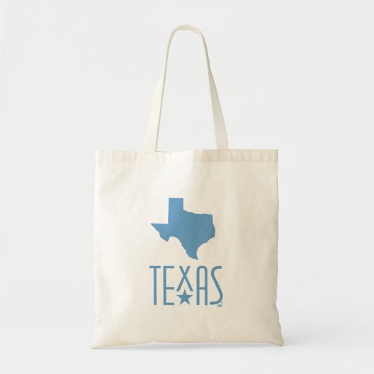 Symbolen van Texas, staat Texas, blauw Tote Bag (Voorkant)
