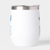 Symbolen van Texas, staat van Texas, blauw (Links)