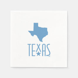 Symbolen van Texas, staat van Texas, blauw Servet