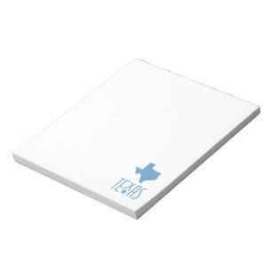 Symbolen van Texas, Texas, blauw Notitieblok