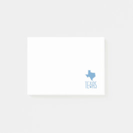 Symbolen van Texas, Texas, blauw Post-it® Notes