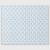 Symbolen van Texas, Texas en Star Blue Cadeaupapier (Vlak)