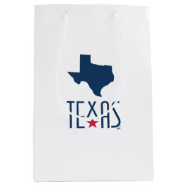 Symbolen van Texas, Texas, marineblauw Medium Cadeauzakje