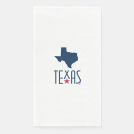 Symbolen van Texas, Texas, marineblauw Servet