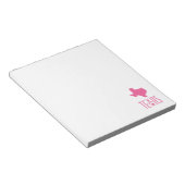 Symbolen van Texas, Texas, roze Notitieblok (Schuin)