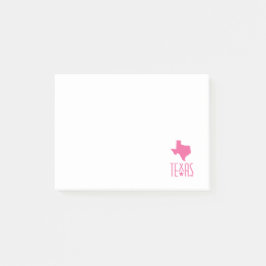 Symbolen van Texas, Texas, roze Post-it® Notes
