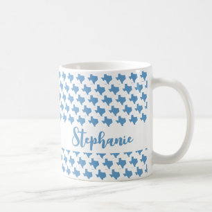 Symbolen van Texas, Texas Staat, Blauw Koffiemok