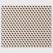 Symbolen van Texas, Texas State, Brown Cadeaupapier (Vlak)