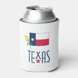 Symbolen van Texas, Texas Vlag en Yellow Rose Blikjeskoeler