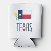 Symbolen van Texas, Texas Vlag en Yellow Rose Blikjeskoeler (Voorkant)