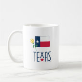 Symbolen van Texas, Texas Vlag en Yellow Rose Koffiemok (Links)