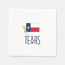 Symbolen van Texas, Texas Vlag en Yellow Rose Servet