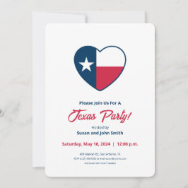 Symbolen van Texas, Texas vlag, hart Kaart