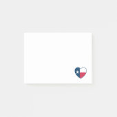 Symbolen van Texas, Texas vlag, hart Post-it® Notes (Voorkant)