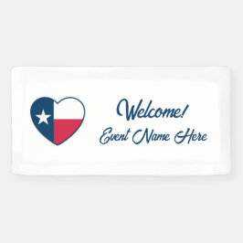 Symbolen van Texas, Texas vlag, hart Spandoek