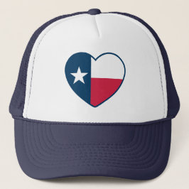 Symbolen van Texas, Texas vlag, hart Trucker Pet
