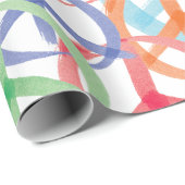 Symbolen van vrede cadeaupapier (Rol Hoek)