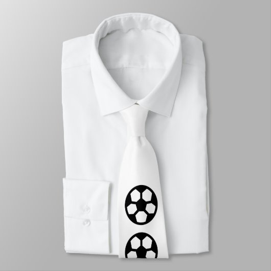 Symbolen - voetbal + uw ideeën stropdas (Gebonden)