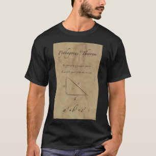 Symbolen voor betrouwbaarheid en statistiek t-shirt