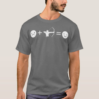 Symbolen voor boogschieten t-shirt