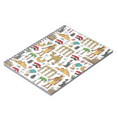 Symbolen voor de kleuren van het Egyptische patroo Notitieboek (Linkerzijde)