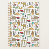 Symbolen voor de kleuren van het Egyptische patroo Planner (Voorkant)