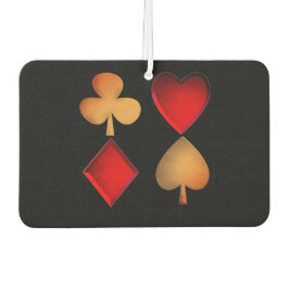 symbolen voor kaartspel luchtverfrisser