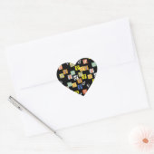 Symbolen voor mannen en vrouwen Sticker (Envelop)
