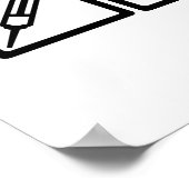 Symbolen voor tandartsen poster (Hoek)
