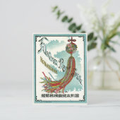 Symbolen voor vrachtwagens  Japans zijderoute Briefkaart (Staand voorkant)