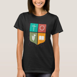 Symboliek God Bible Christ Christelijk T-shirt