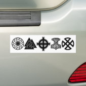 symboliek.png bumpersticker (Op auto)