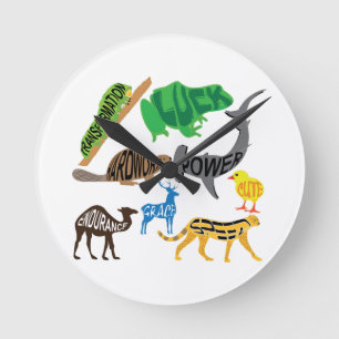 Symboliek van Dieren Ronde Klok