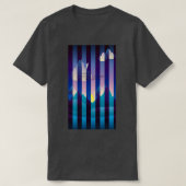 Symbolisch afbeelding met quote quotSilence het en T-shirt (Design voorkant)