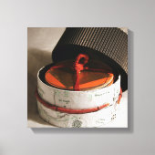 Symbolisch Boek Canvas van artiest ontmoeten (Voorkant)