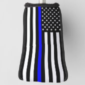 Symbolisch dun blauw Amerikaanse vlag grafisch ont Golfheadcover (Draai 90)