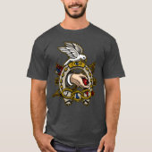 Symbolisch Hoefijzer van Odd Fellows T-shirt (Voorkant)