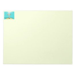 Symbolisch kruis notitieblok