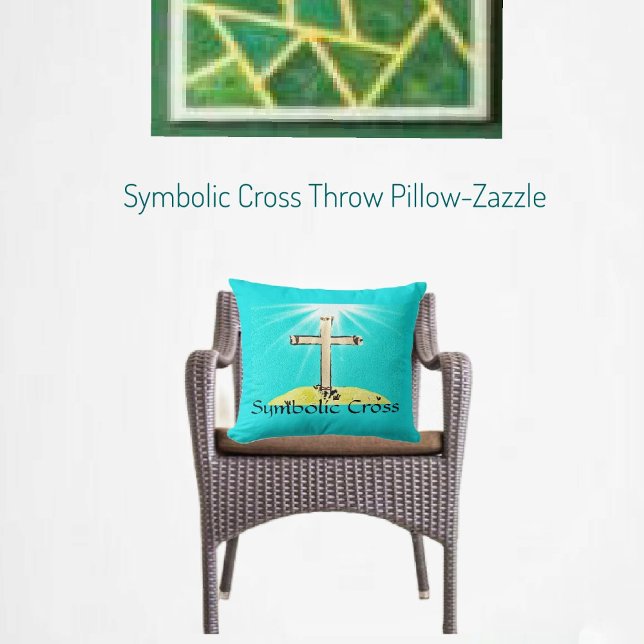 Symbolisch kruisje Sierkussen (Creator heeft geüpload)