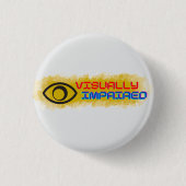 Symbolisch ontwerp met visuele beperkingen ronde button 3,2 cm (Voorkant)