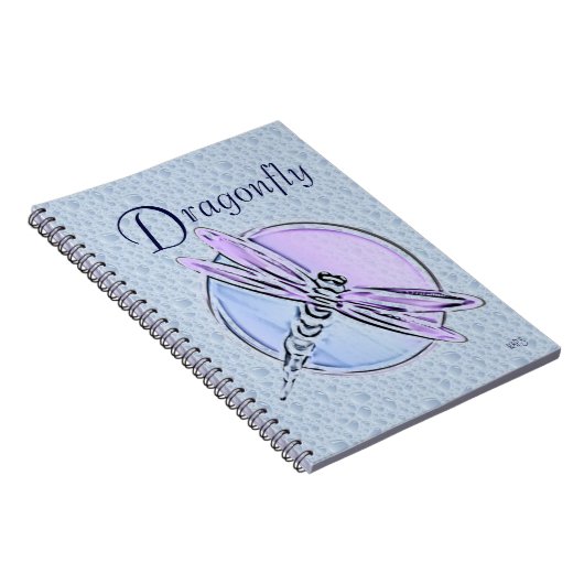 Symbolische dragonfly notitieboek (Rechterzijde)
