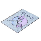 Symbolische dragonfly notitieboek (Linkerzijde)