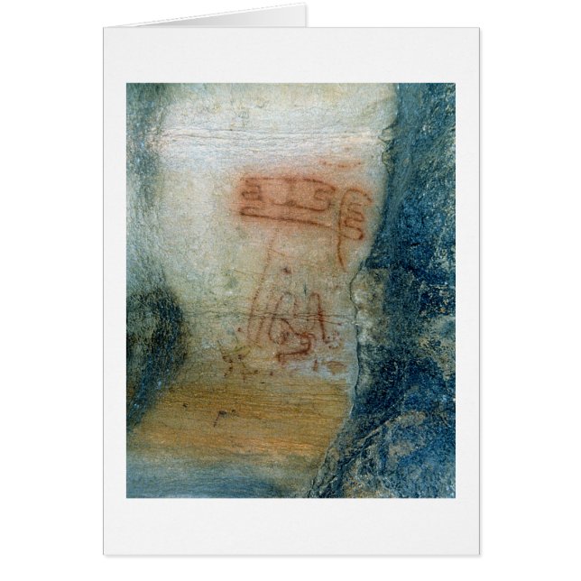 Symbolische figuren (grotschilderij) (Voorkant)