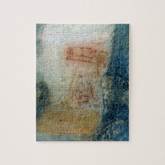 Symbolische figuren (grotschilderij) legpuzzel (Verticaal)