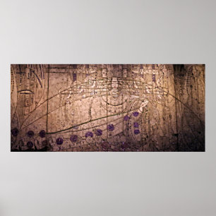  symbolische kunst staat voor de slaapprinses poster