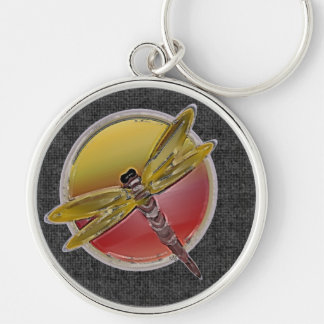 Symbolische kunst van Dragonfly Sleutelhanger