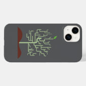 Symbolische metamorfose groeiontwerp Case-Mate iPhone case (Achterkant (horizontaal))