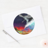 Symbolische stromen Sticker (Envelop)