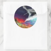 Symbolische stromen Sticker (Tas)