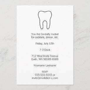 Symbolische tand kaart